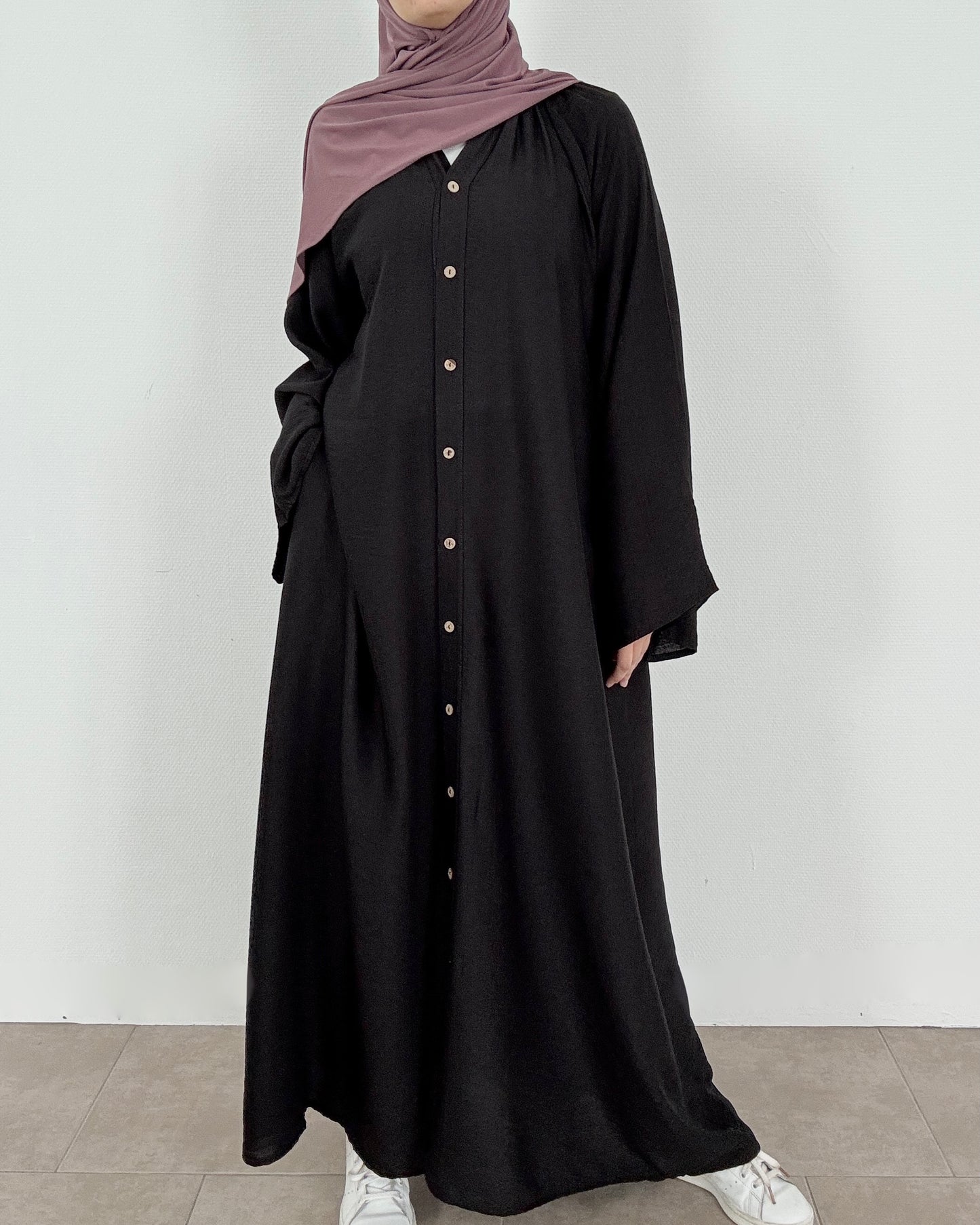 Black maxi shirt