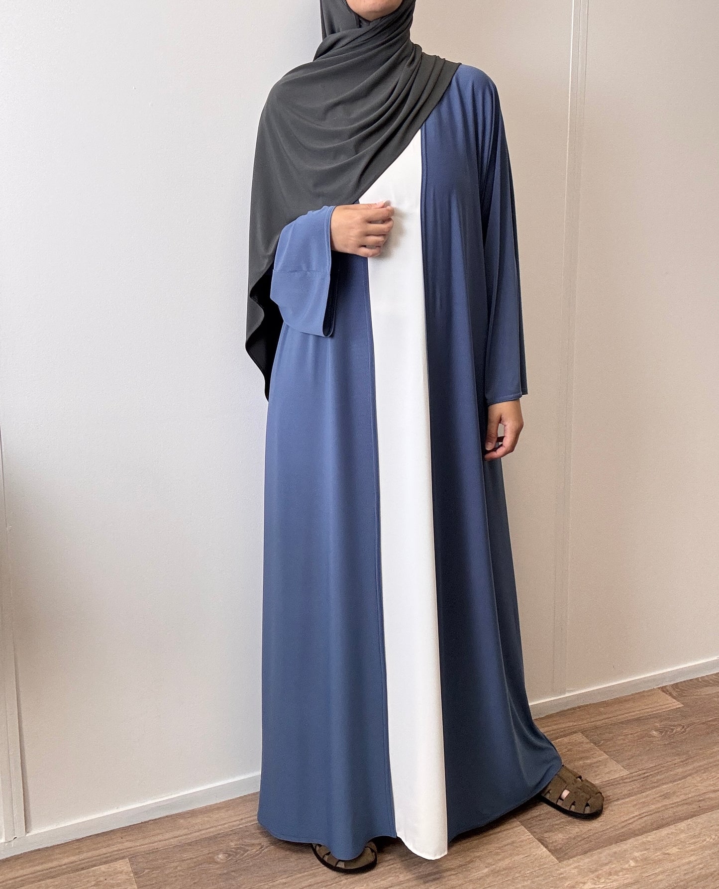 Kimono en jersey premium bleu