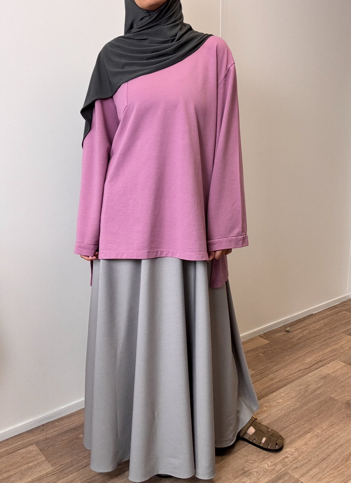 T-shirt en coton rose