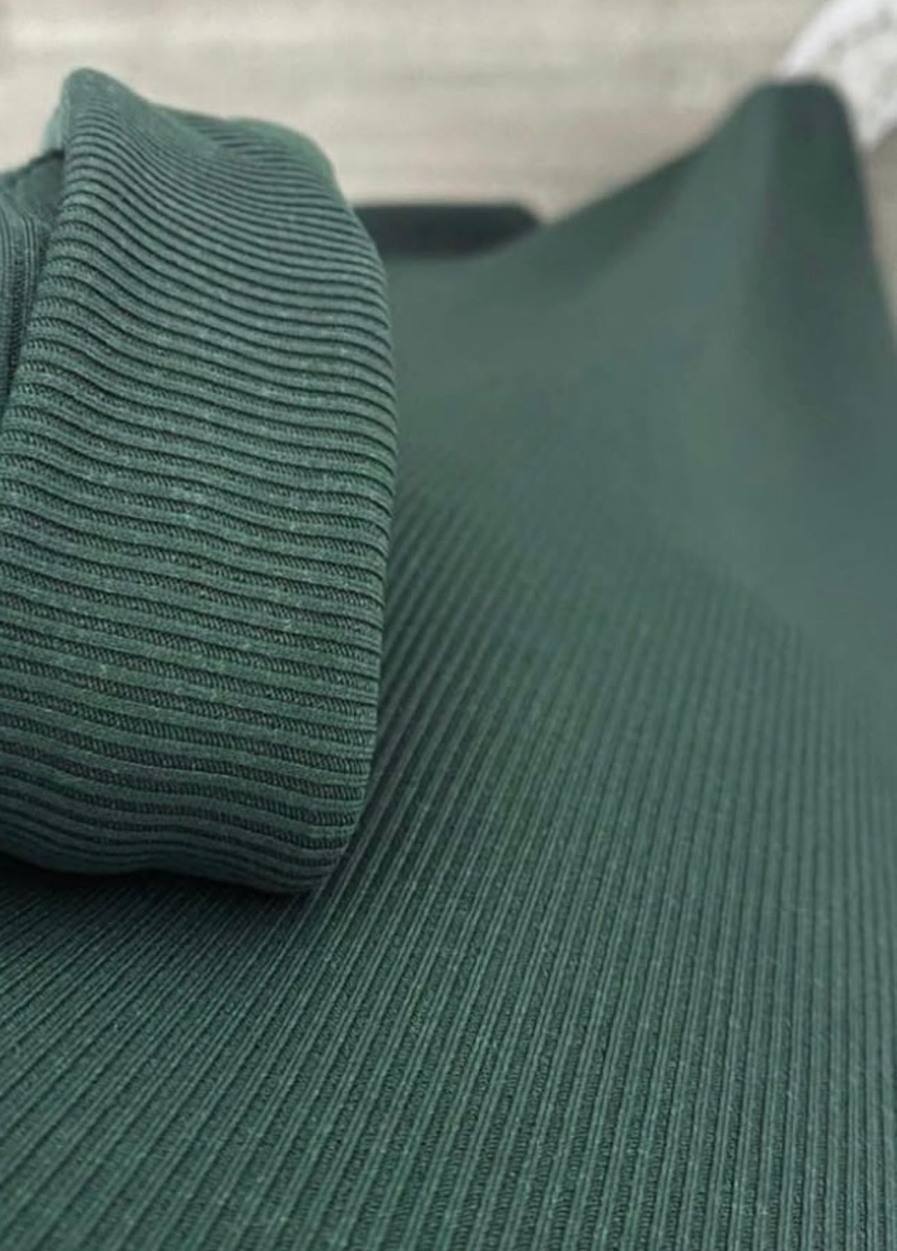 Abaya en maillot vert