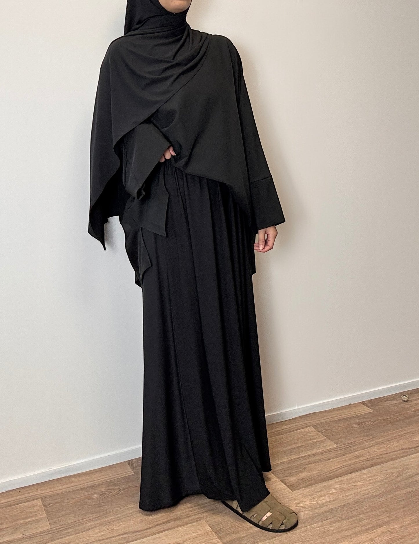 jupe premium en jersey noir