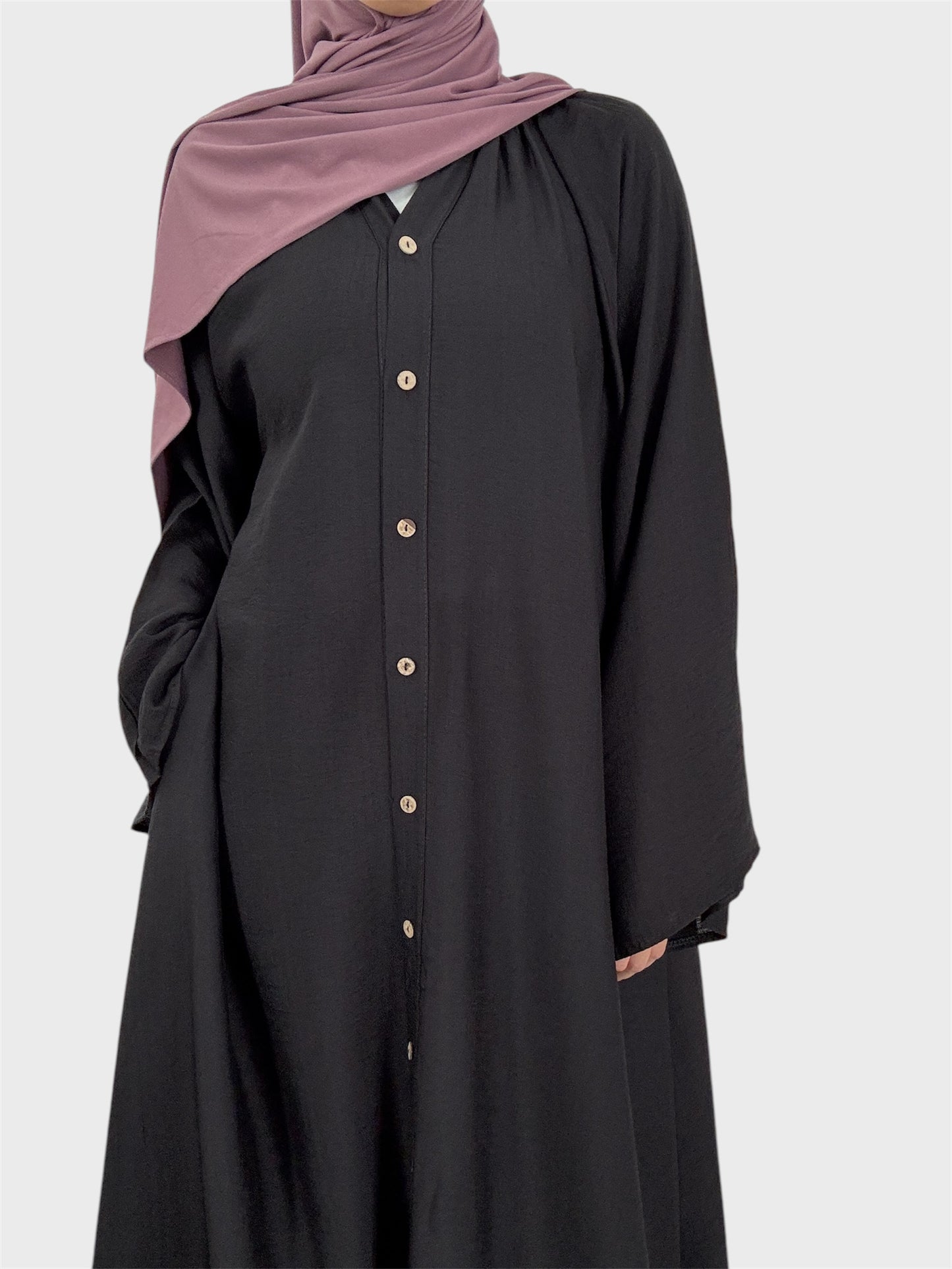 Black maxi shirt