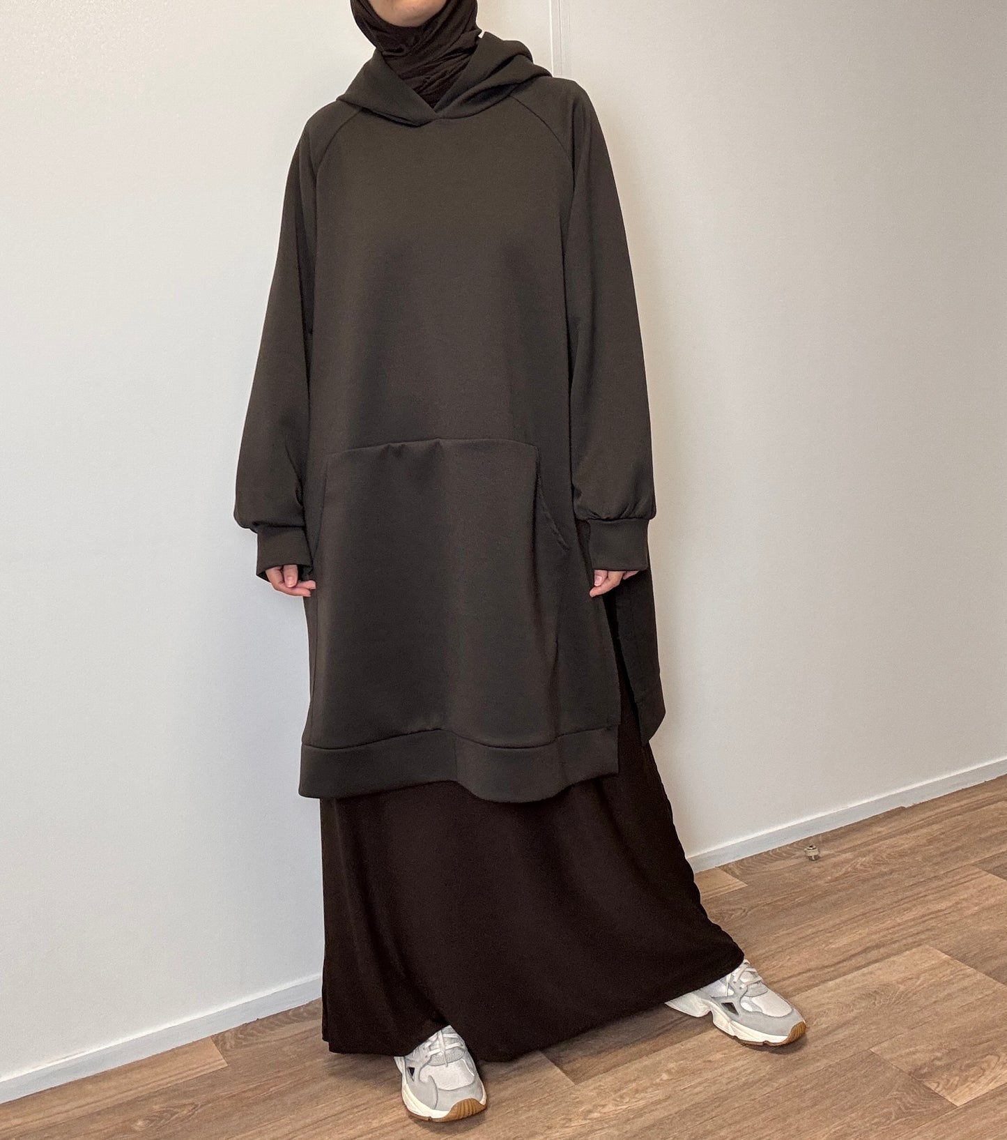 Brown oversize sweater