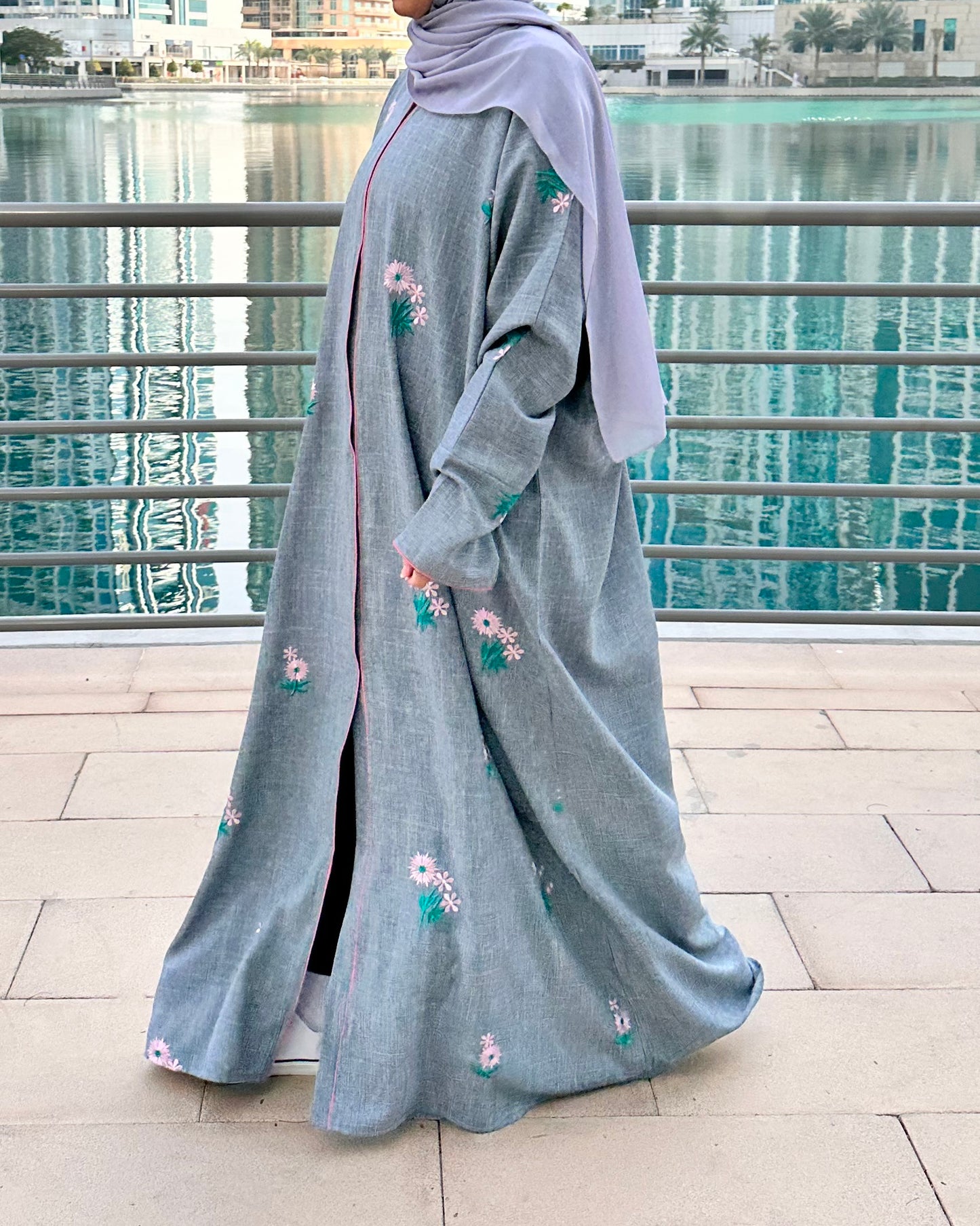 Flower Abaya