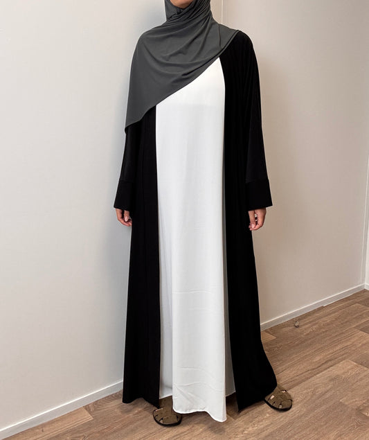 Kimono en jersey premium noir