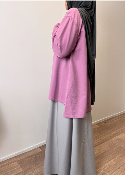 Pink cotton t-shirt