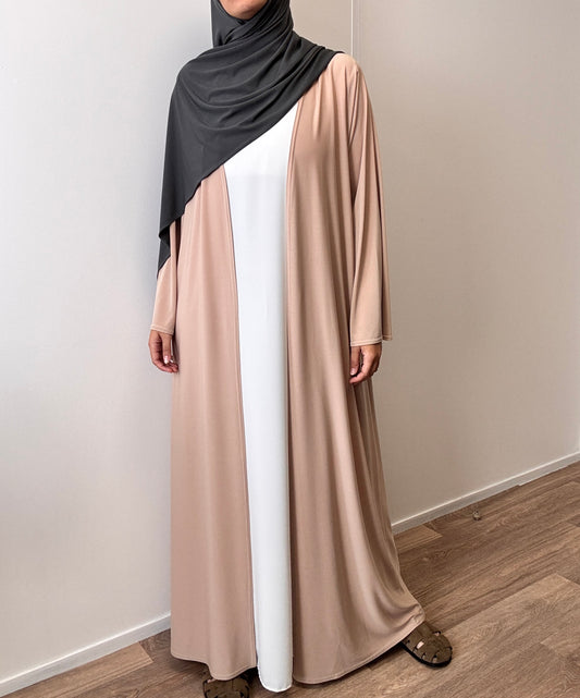 Kimono en jersey premium beige