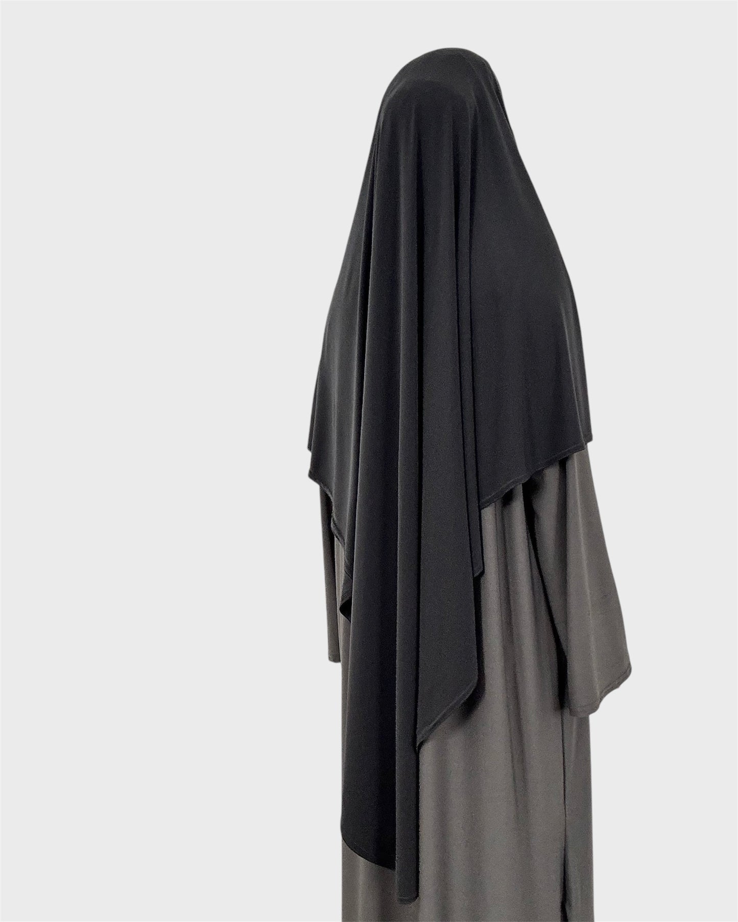 khimar en jersey premium anthracite