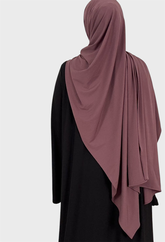 Premium luxury jersey hijab - dusty