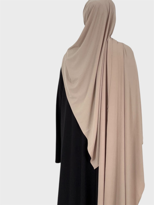 Premium Jersey Luxury hijab - beige