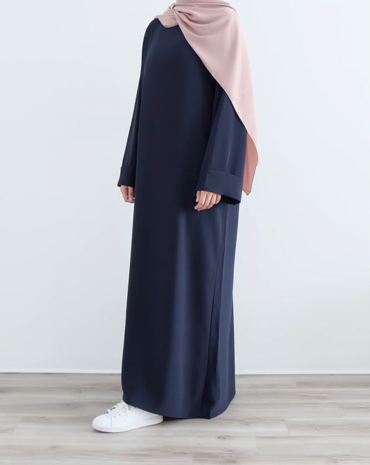 Navy basic abaya