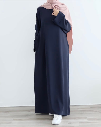 Navy basic abaya