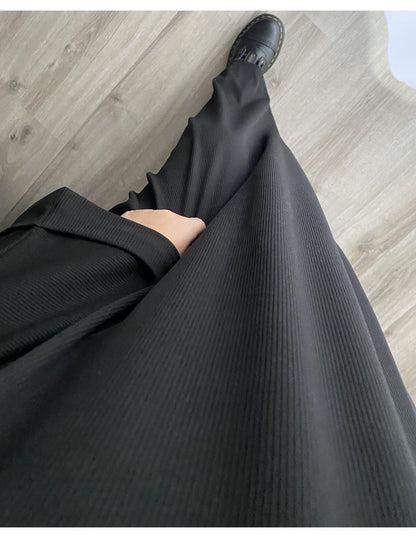 Black jersey abaya