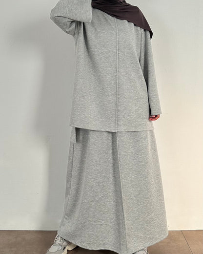 Ensemble sweat gris