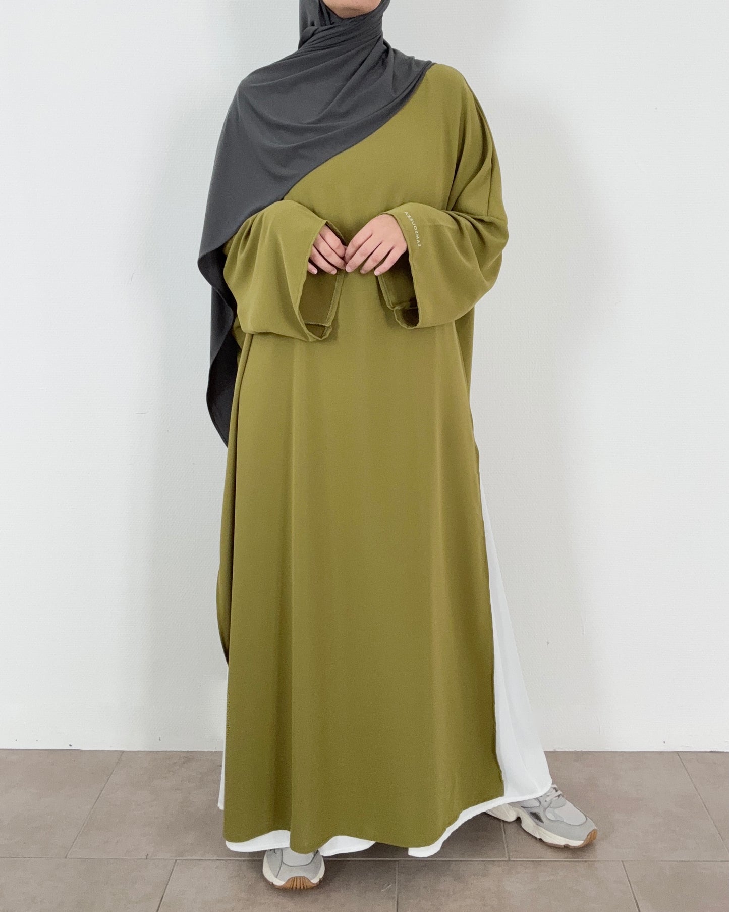 Olive loose tunic